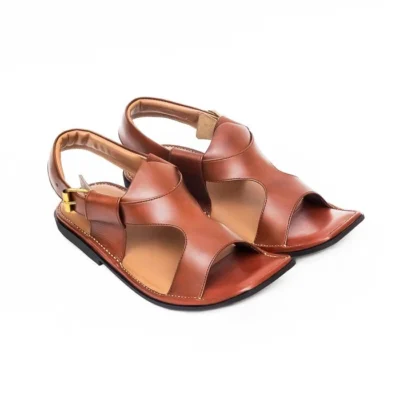 Handmade Mustard Panjedar Chappal – Premium Leather Craftsmanship