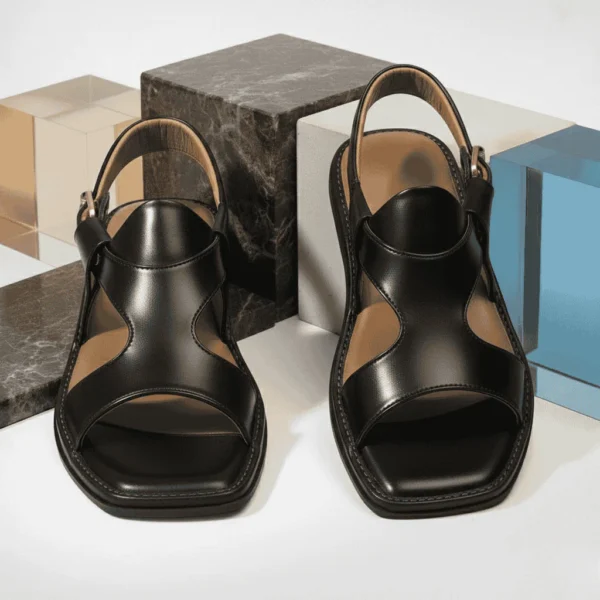 Black Panjedar Chappal